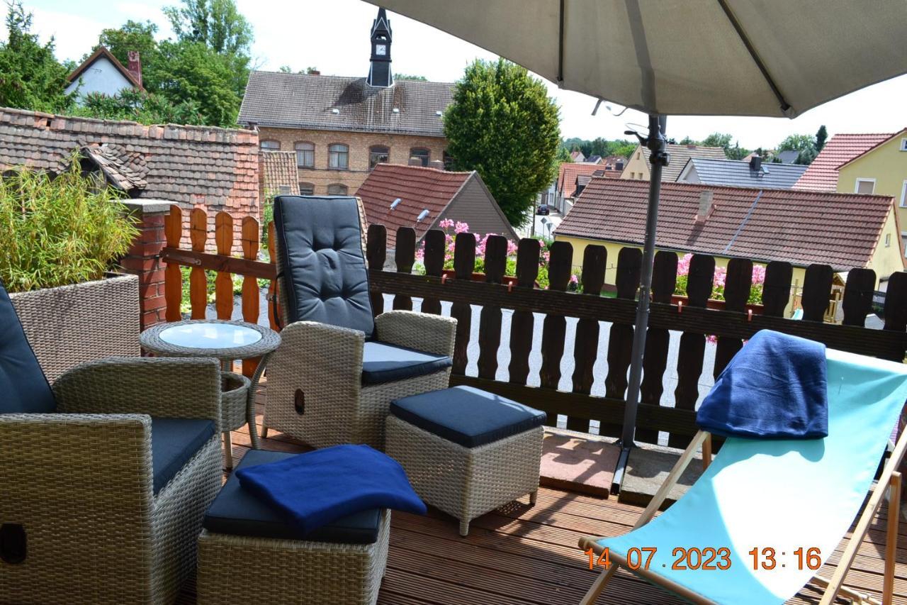 Ferienwohnung Mit Ausblick In Wimmelburg ภายนอก รูปภาพ
